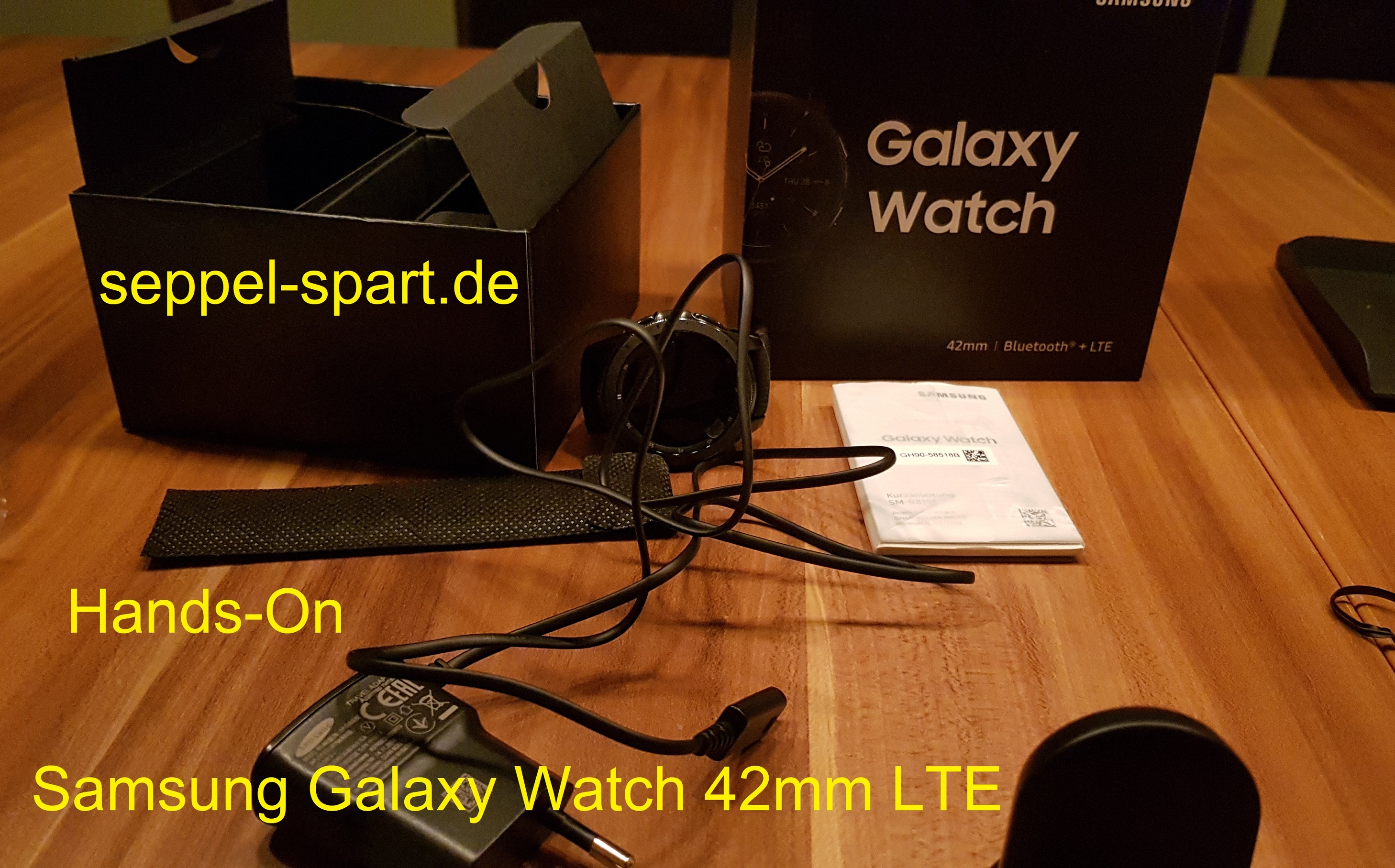 Hands-ON Samsung Galaxy Watch 42 mm LTE