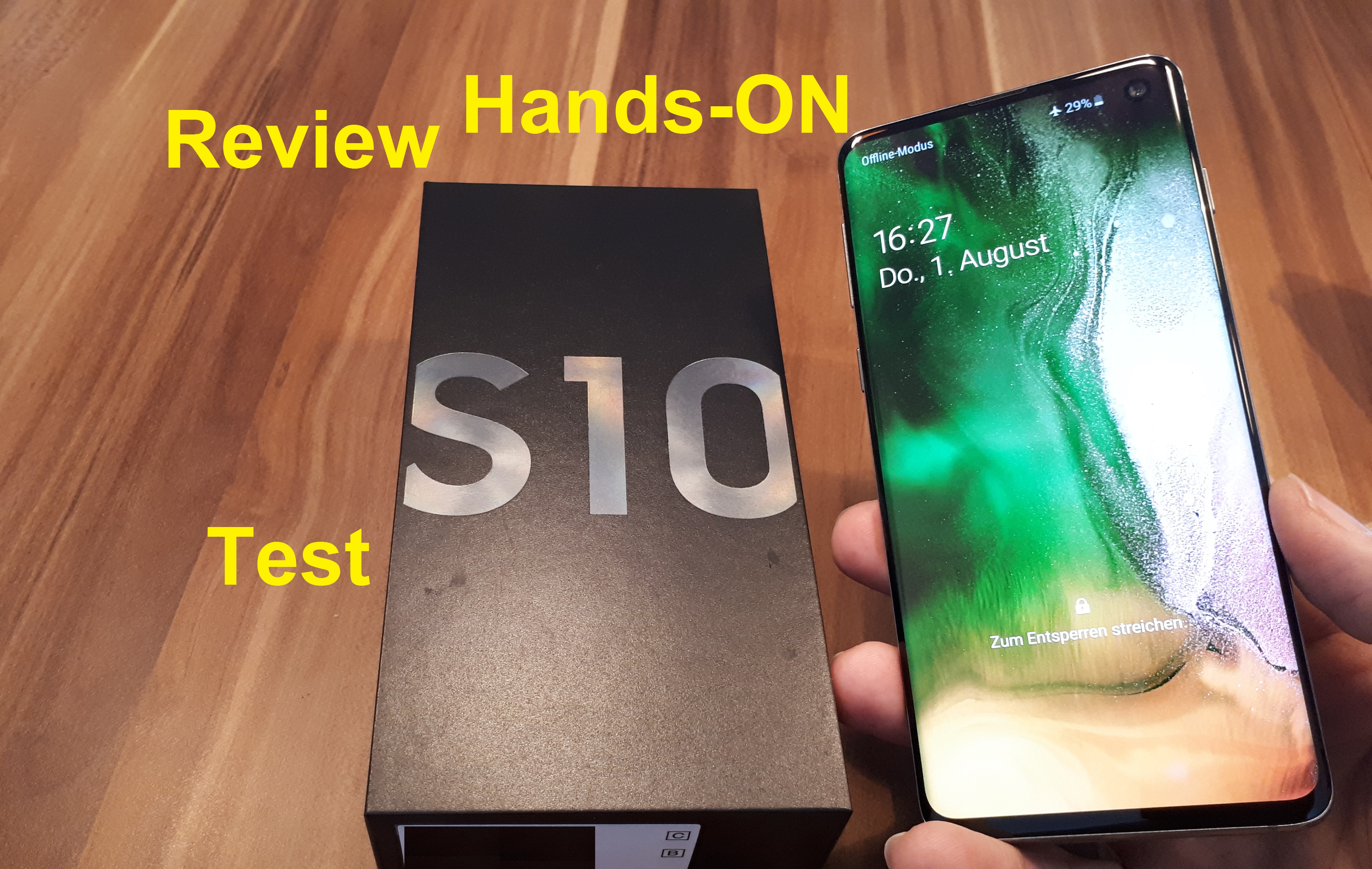 Samsung Galaxy S10: Hands-ON, Review und Test