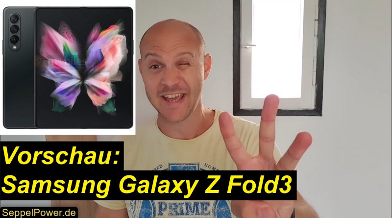 Vorschau zum Samsung Galaxy Z Fold3