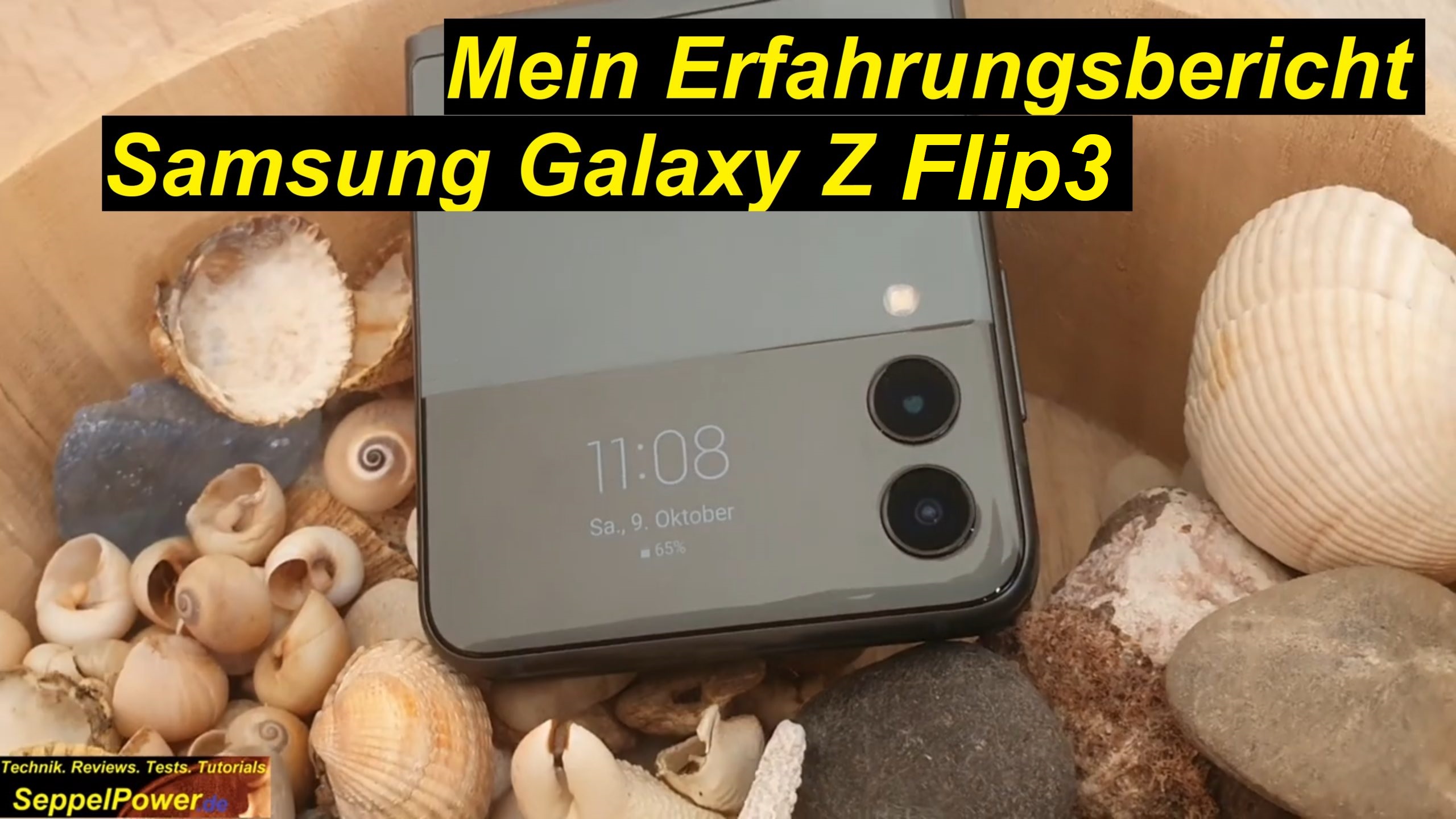 4 Wochen lang Samsung Galaxy Z Flip 3 - meine Erfahrungen