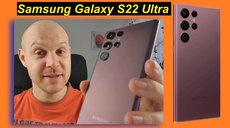 mein Ersteindruck zum Samsung Galaxy S22 Ultra. Krasse Sache.