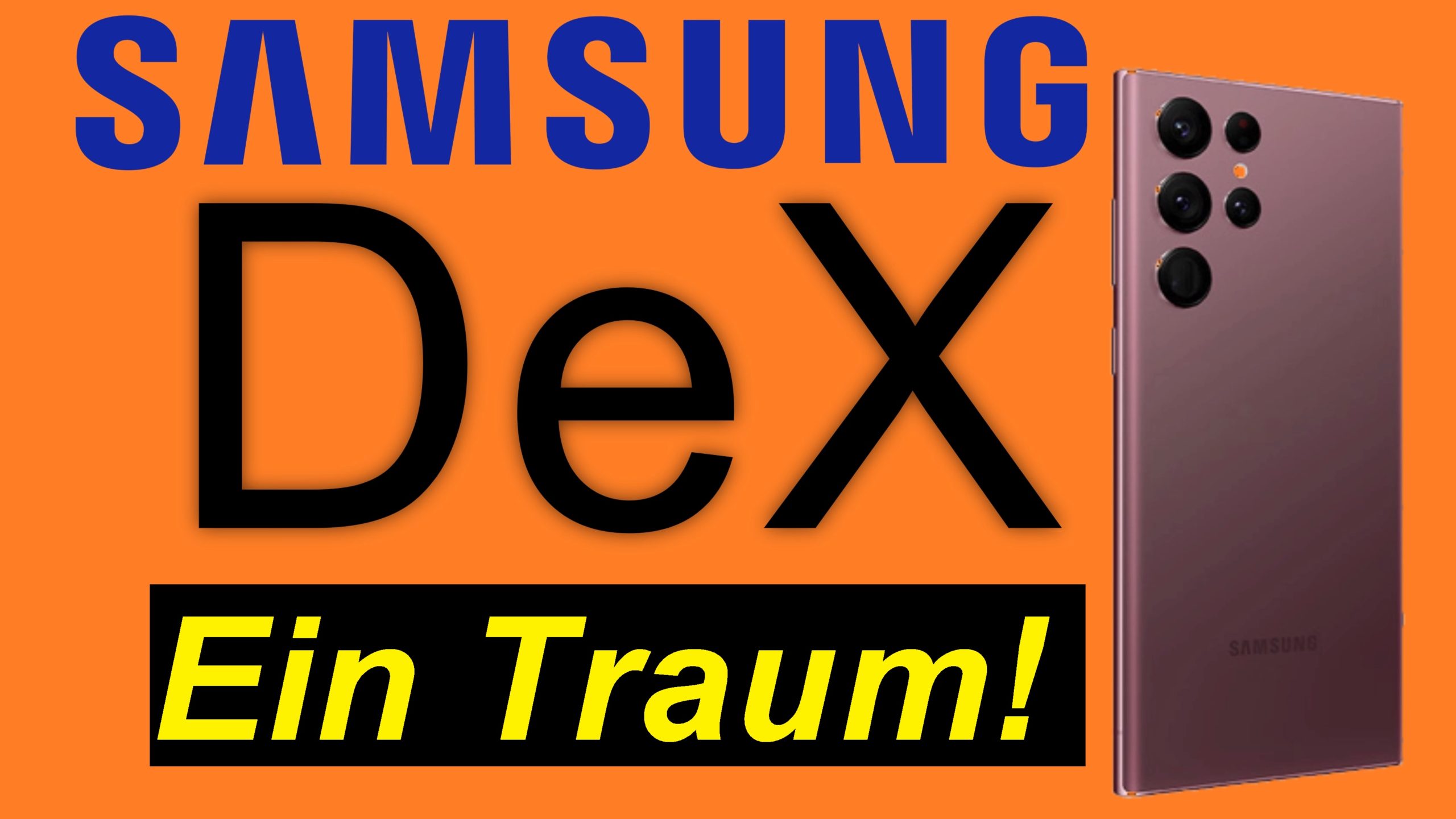 Samsung DeX und das Galaxy S22 Ultra. Ein Traum. Mein Ersatz PC.