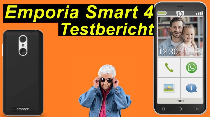 Emporia Smart 4 - handlich, kompakt, übersichtlich. Rentner Phone