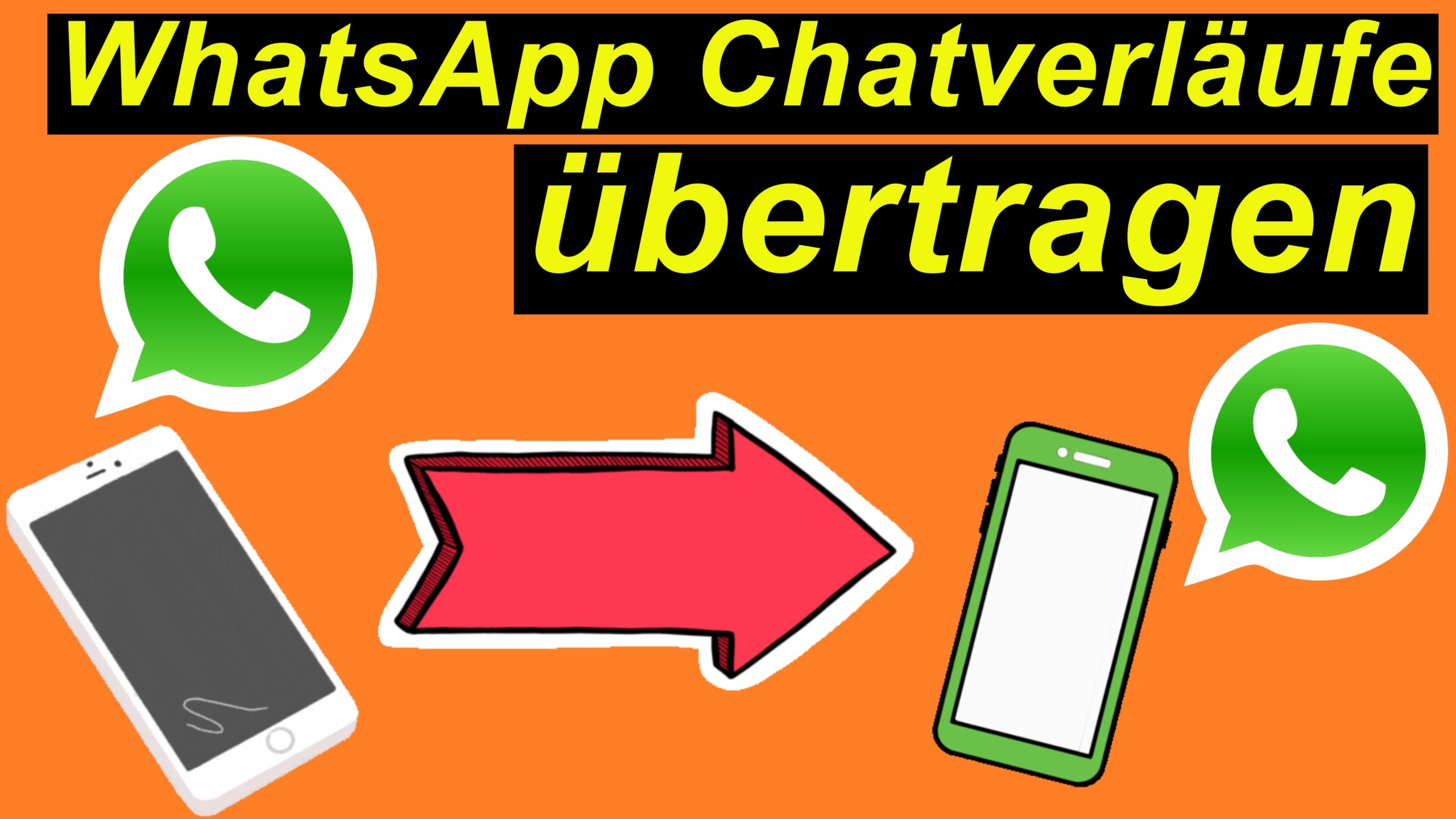 Tutorial: WhatsApp Chats übertragen. Android zu Android. Datentransfer simpel erklärt
