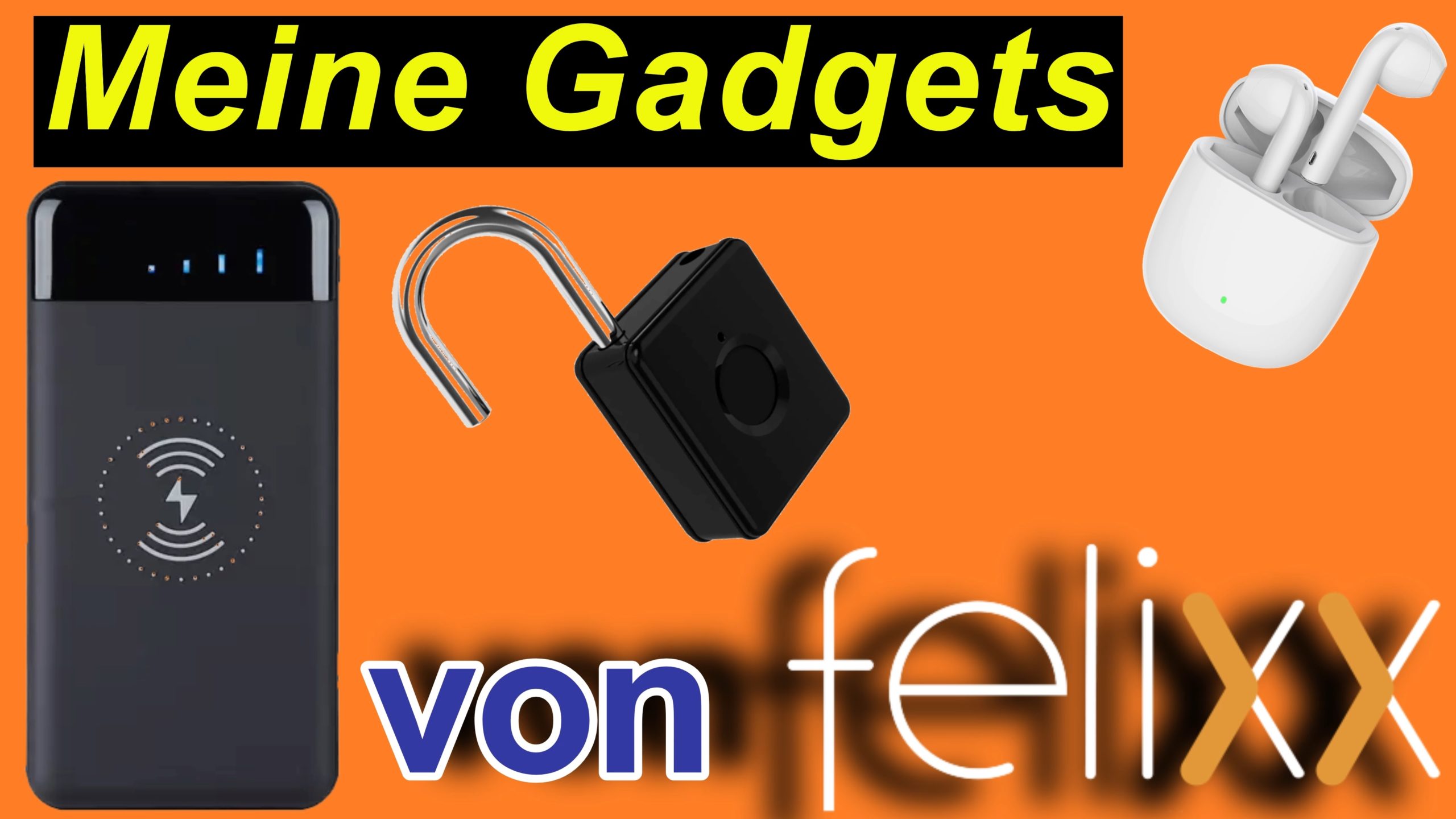 Vier hochwertige Gadgets von Felixx