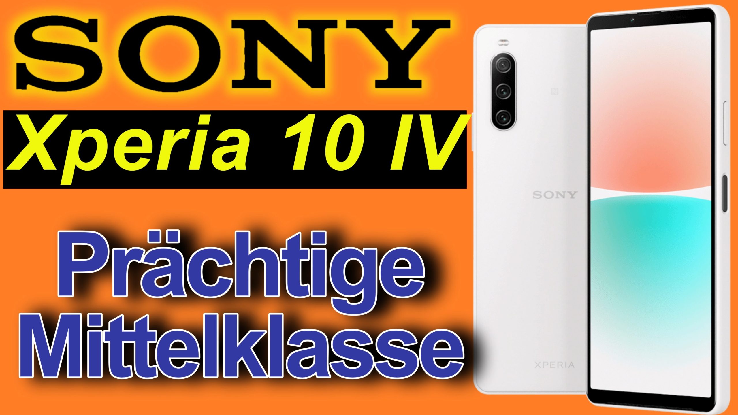 Sony Xperia 10 IV - mittelprächtig und gut
