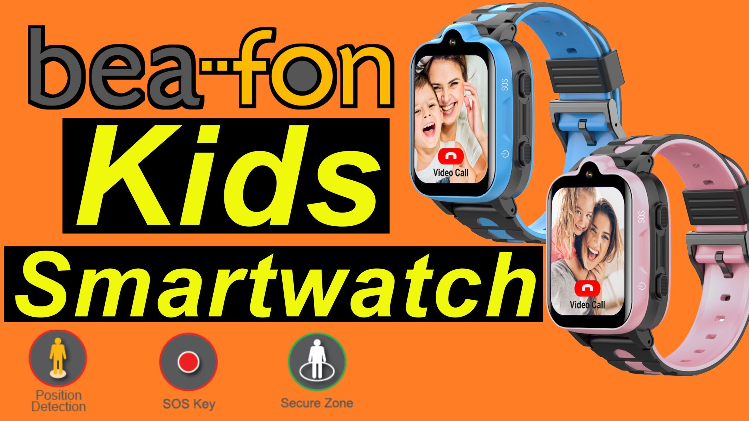 Bea-Fon Kids Smartwatch - Sicherheit am Handgelenk