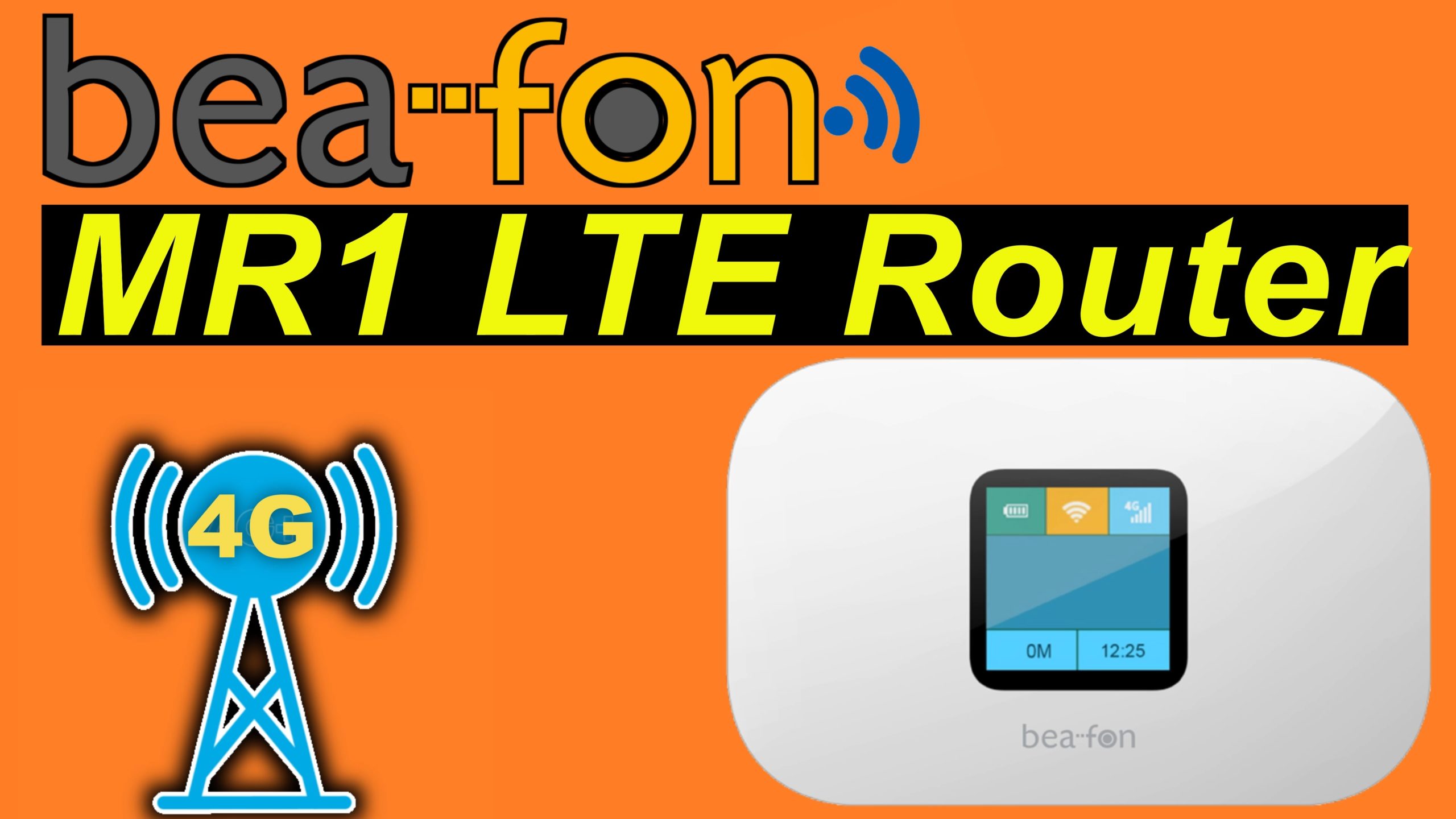 Bea-fon MR1 LTE Router - das Internet immer dabei