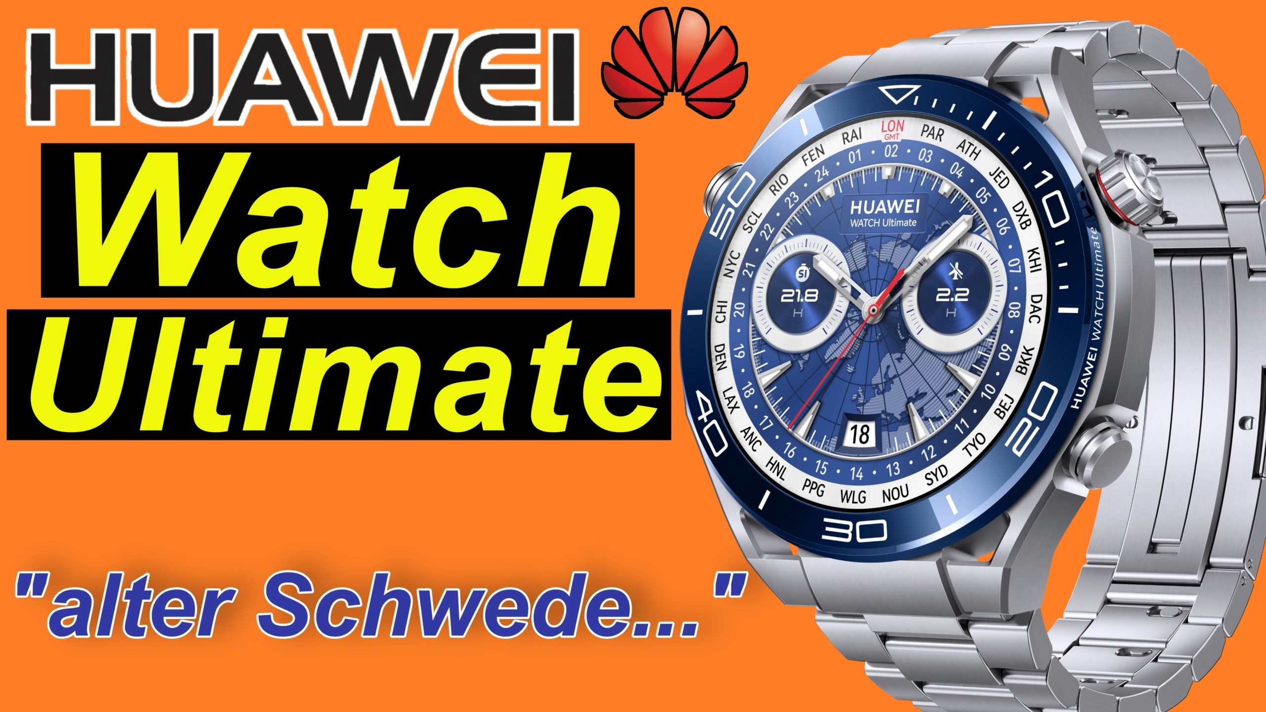 Huawei Watch Ultimate - ultimative Vorschau