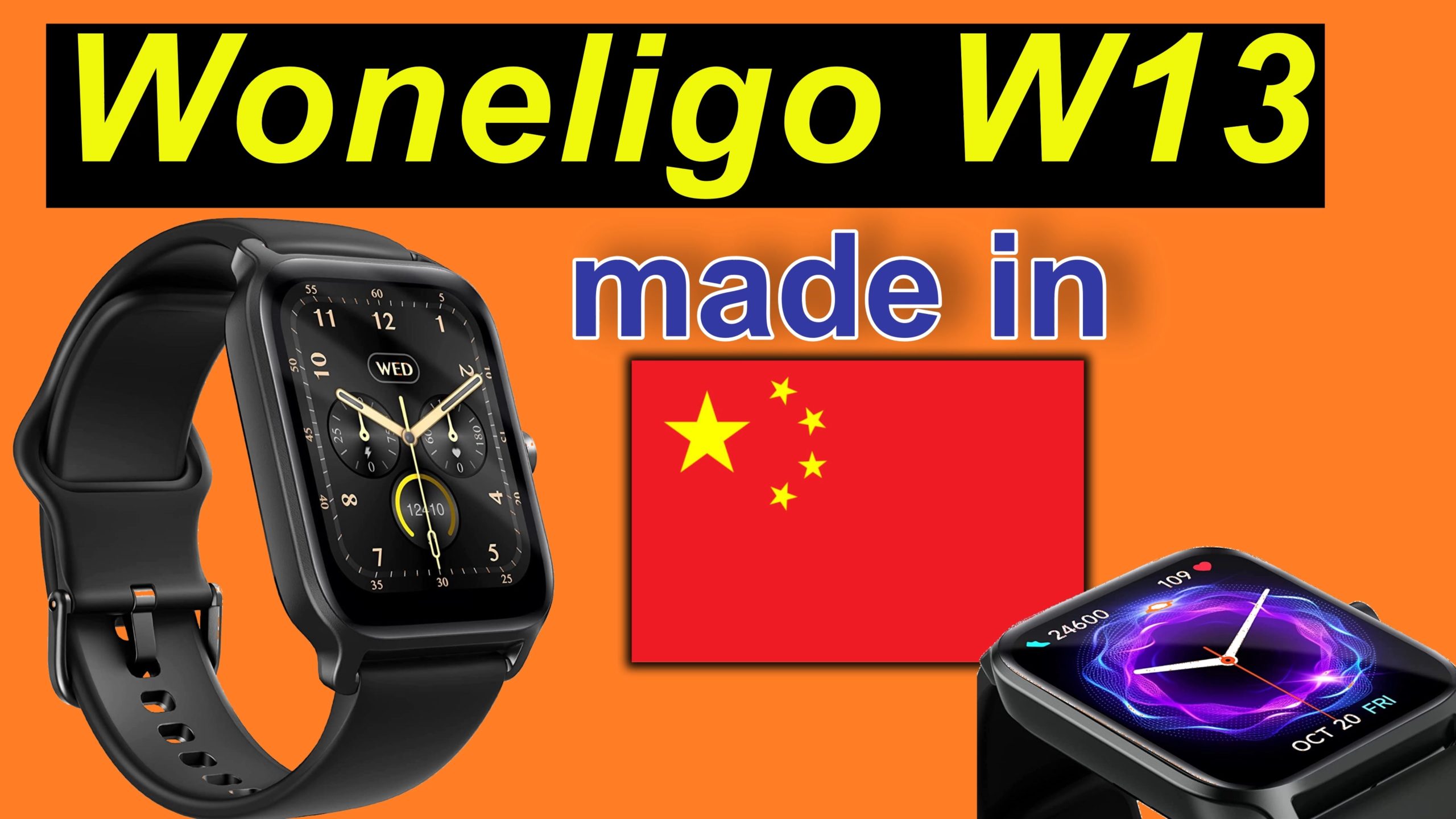 Woneligo W13 Smartwatch - echter Preis Leistungskracher