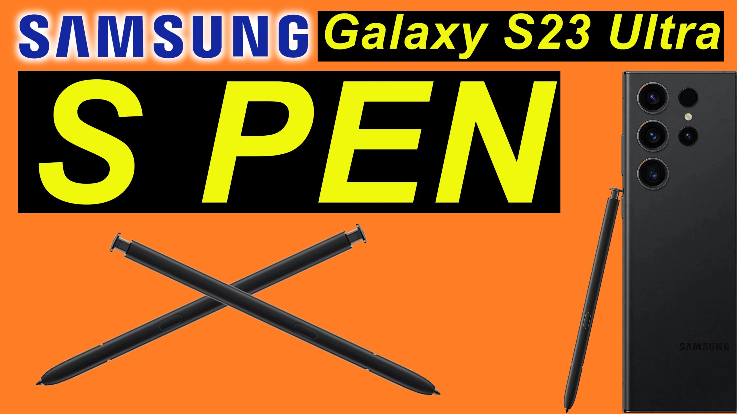 Der S Pen beim Samsung Galaxy S23 Ultra