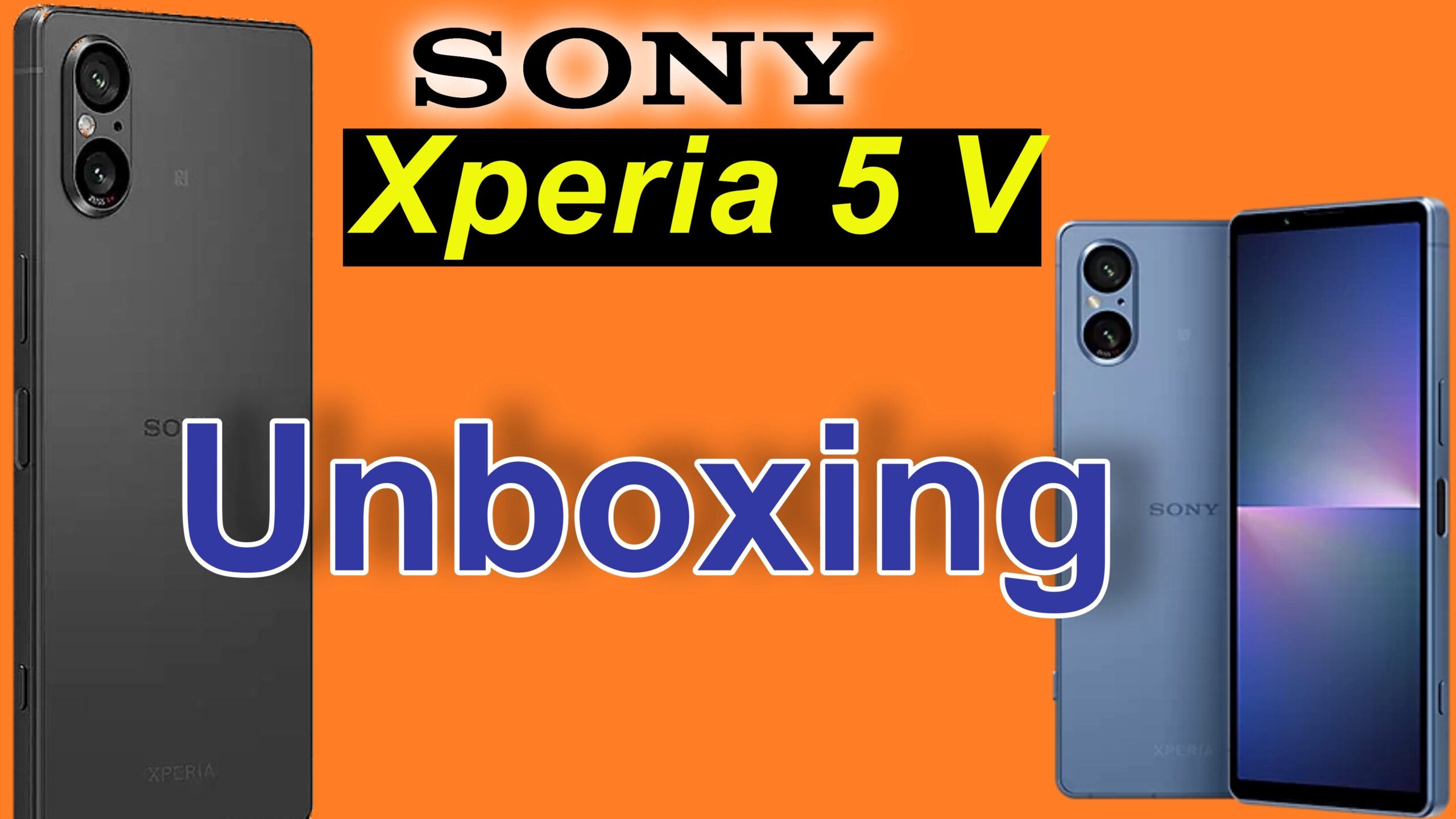 Sony Xperia 5 V - Unboxing und Ersteindruck