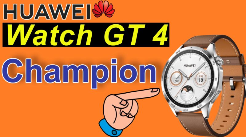 Huawei Watch GT 4 - Champion der Smartwatches