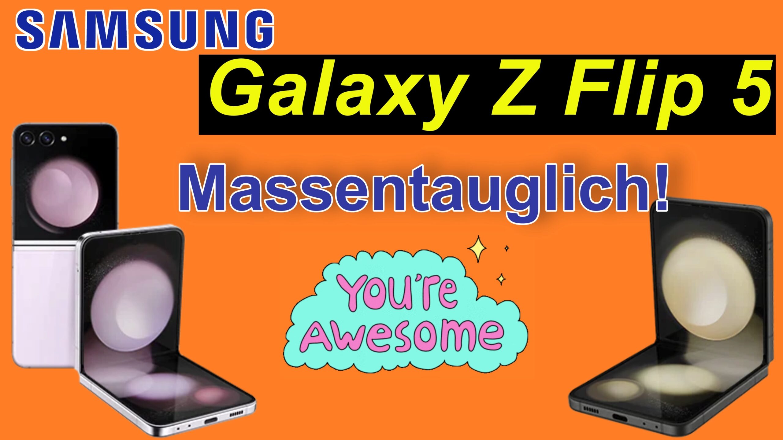 Samsung Galaxy Z Flip 5 - Ersteindruck: Megacool