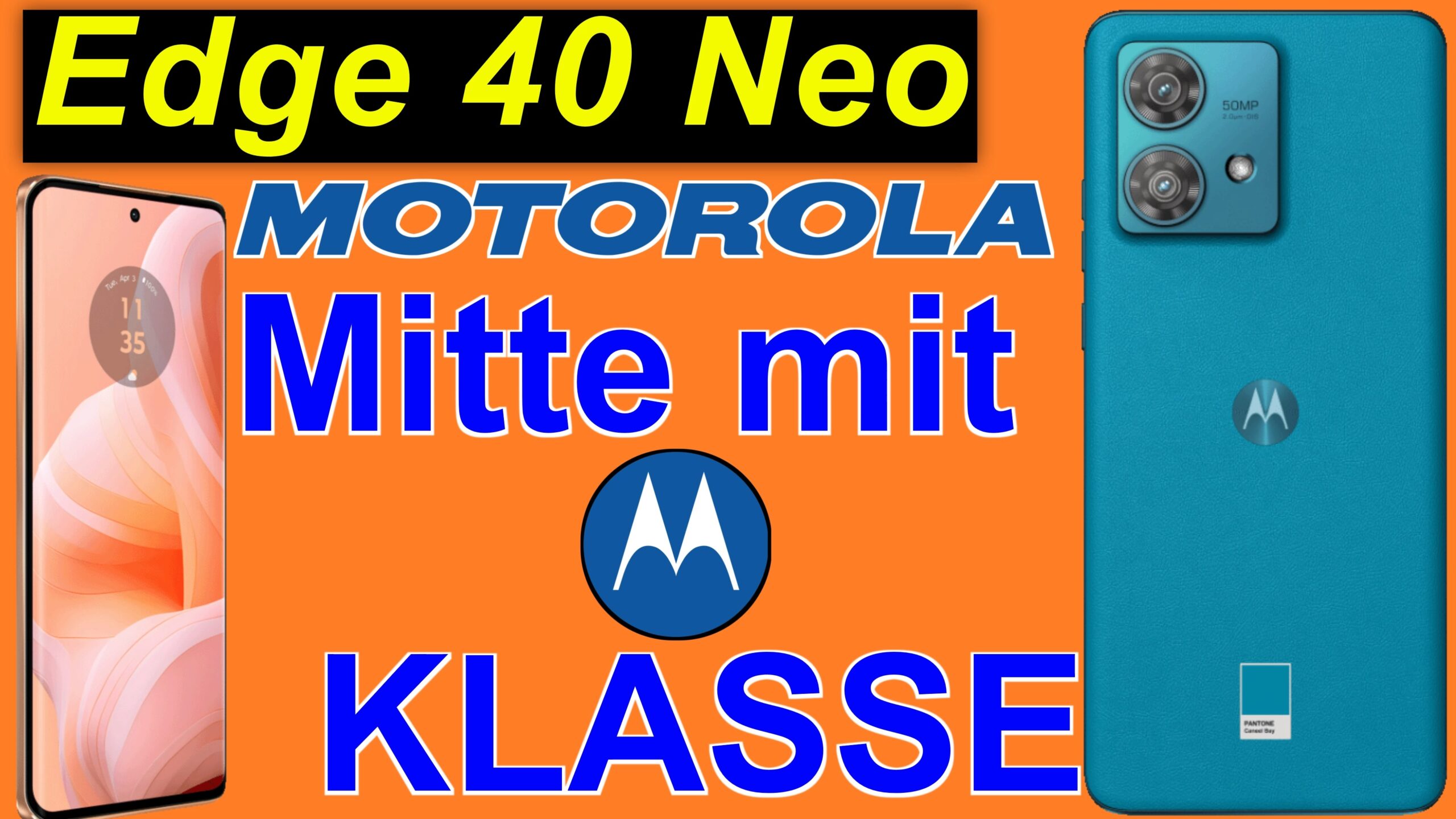 Motorola Edge 40 Neo - prächtige Mitte