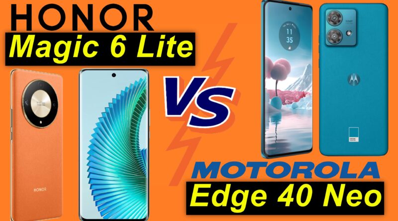 nor Magic 6 Lite versus Motorola Edge 40 Neo | SeppelPower