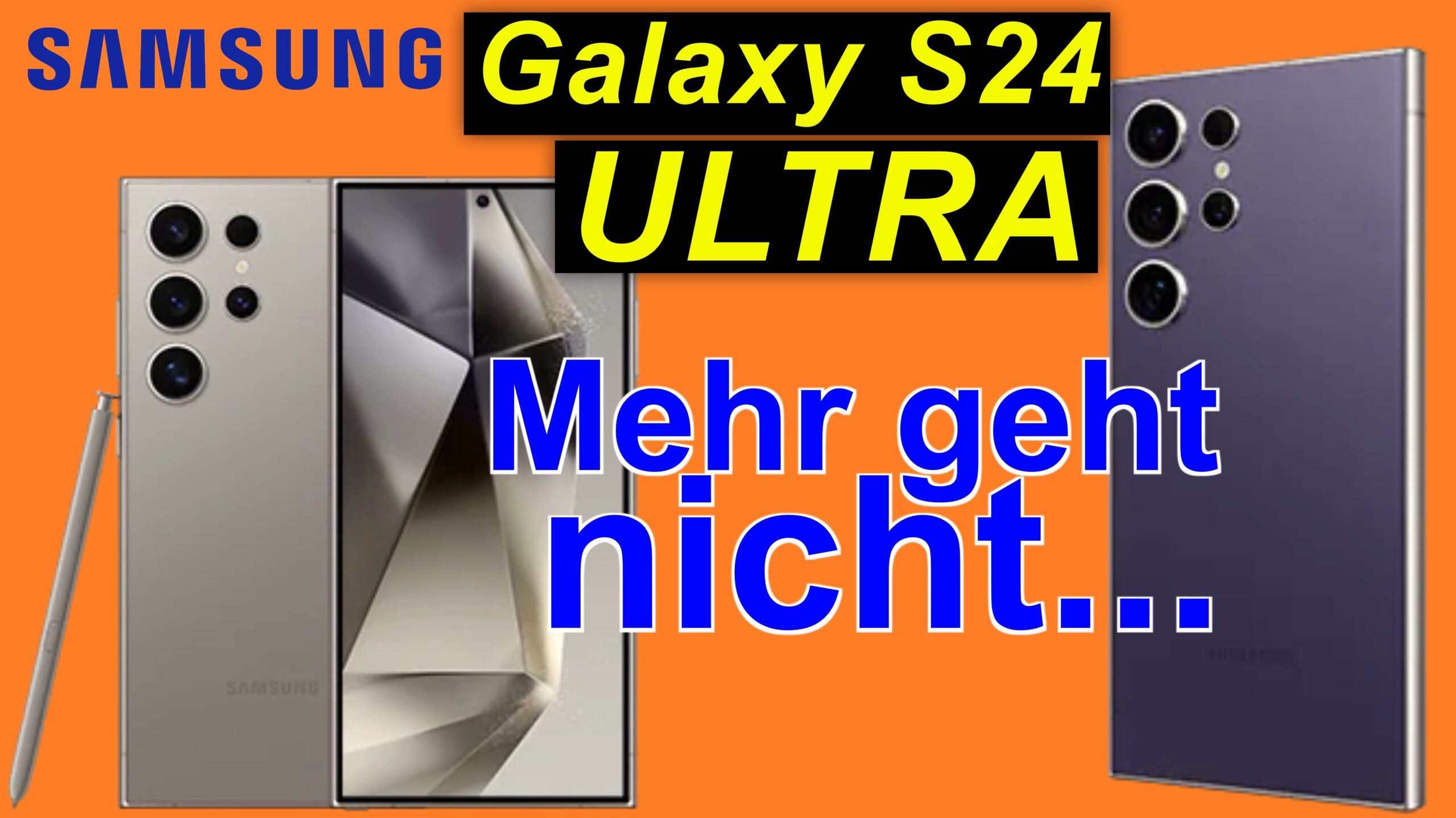 Samsung Galaxy S24 Ultra - auspacken und Ersteindruck | SeppelPower