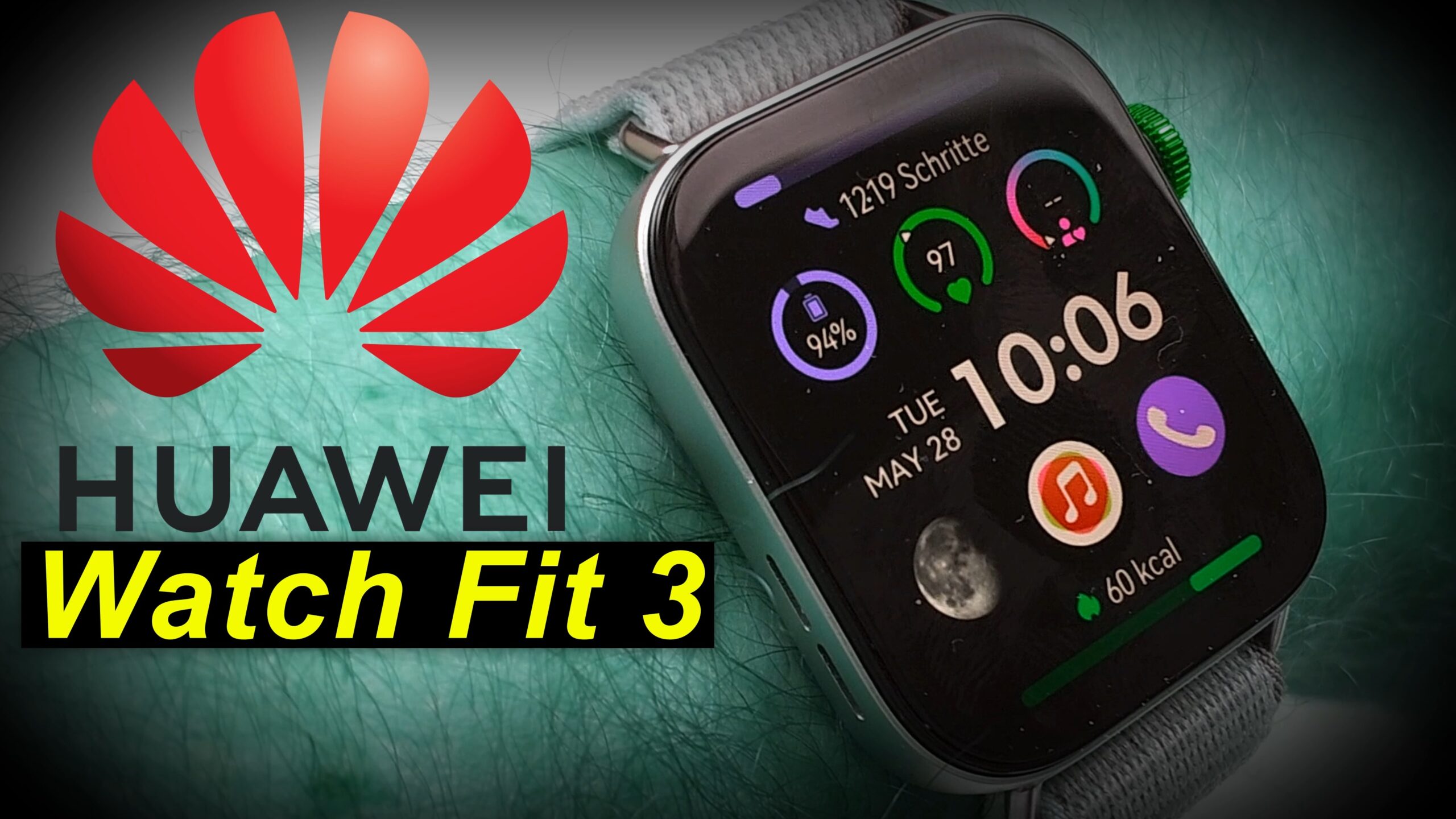Huawei Watch Fit 3 - Sport, Tracking, Begleiter