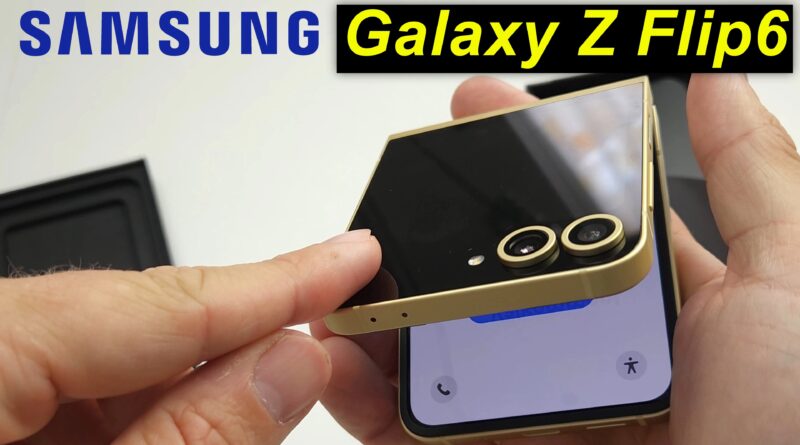 Samsung Galaxy Z Flip 6 - Auspacken und Ersteindruck