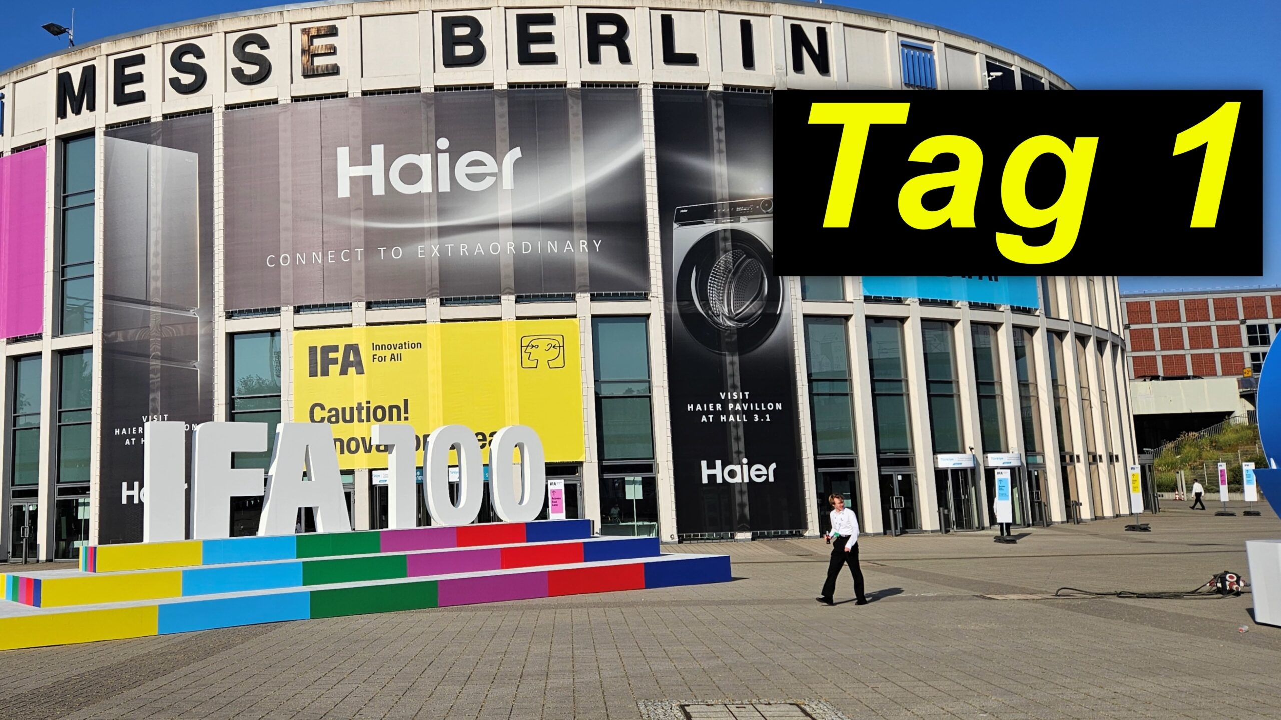 IFA 2024 Berlin, Tag 1: Aufbau, Presse, Eindrücke