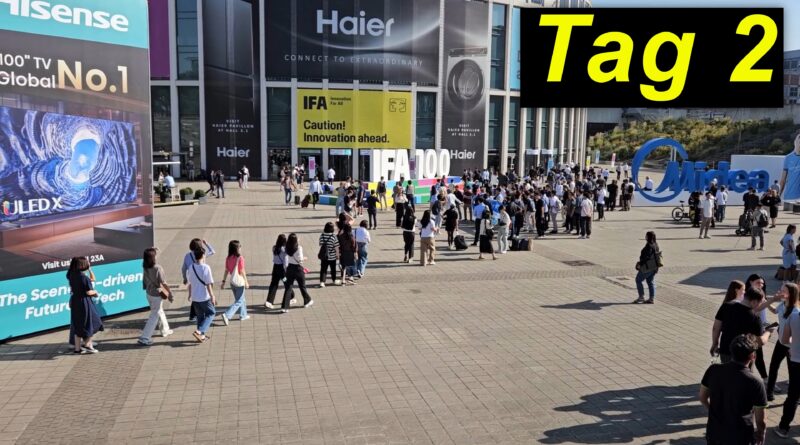 IFA 2024 Berlin, Tag 2: Besucher, Technik, Infos