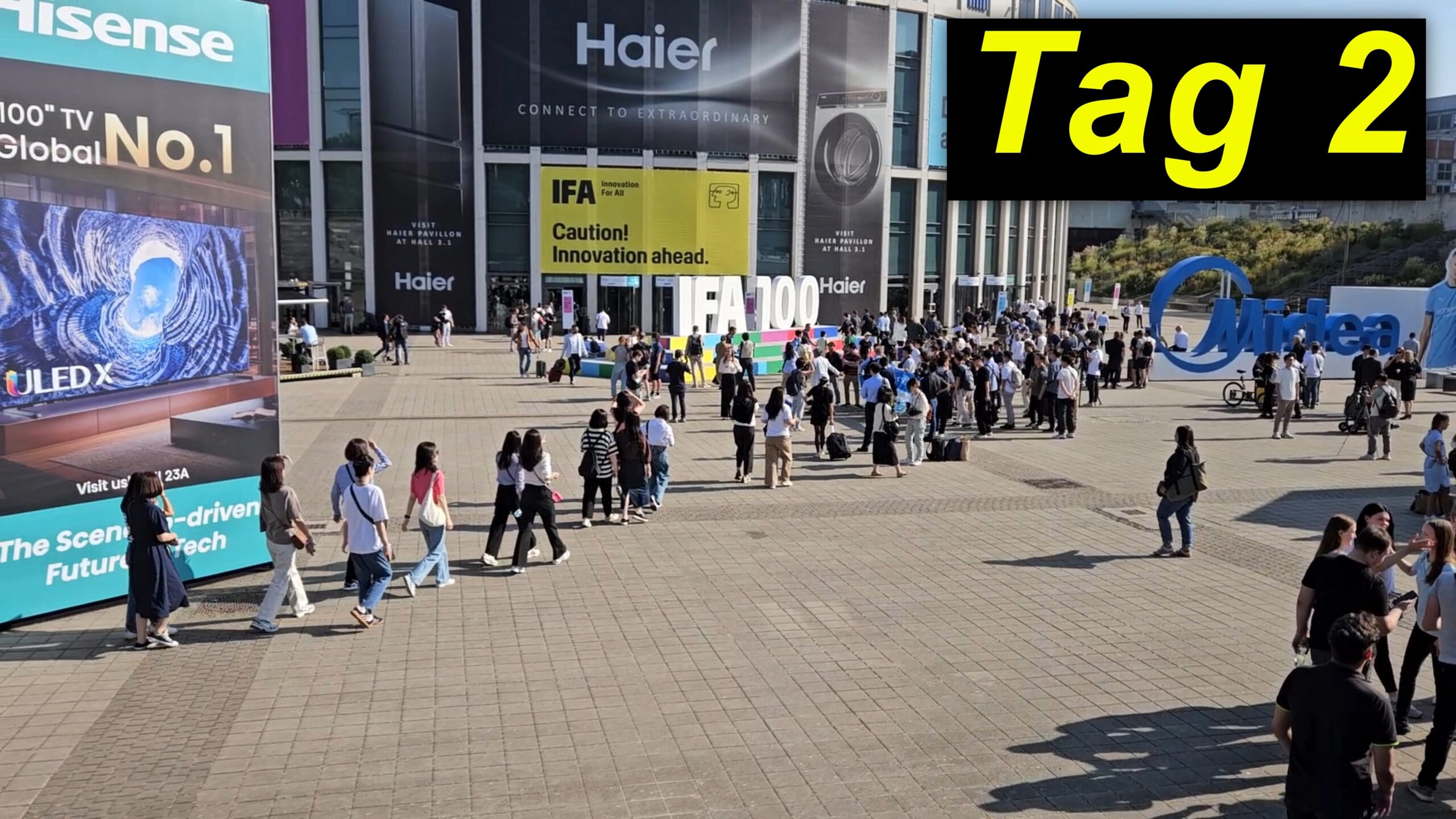 IFA 2024 Berlin, Tag 2: Besucher, Technik, Infos