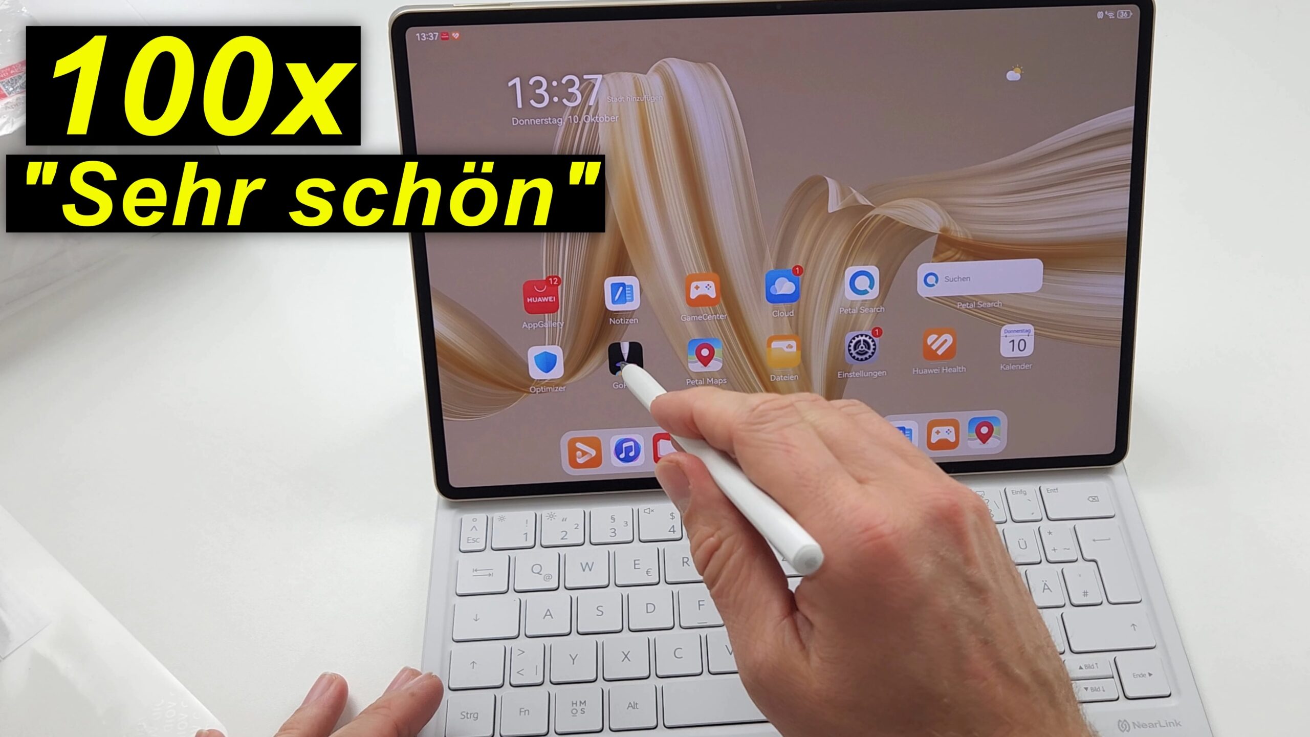 Huawei MatePad Pro 12.2 - Unboxing und 100x sehr schön