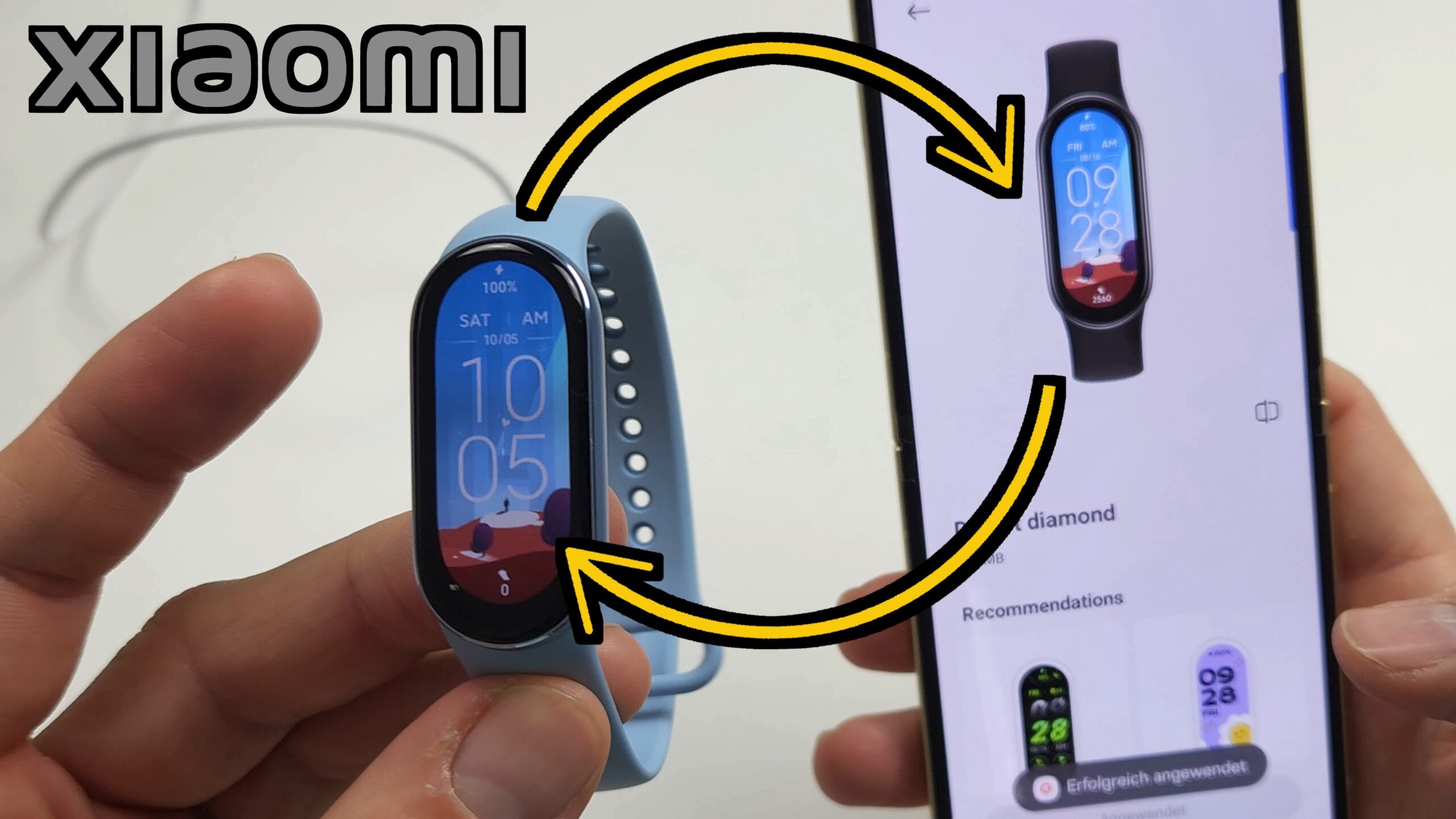 Tutorial Xiaomi Smart Band 9 - einrichten u konfigurieren