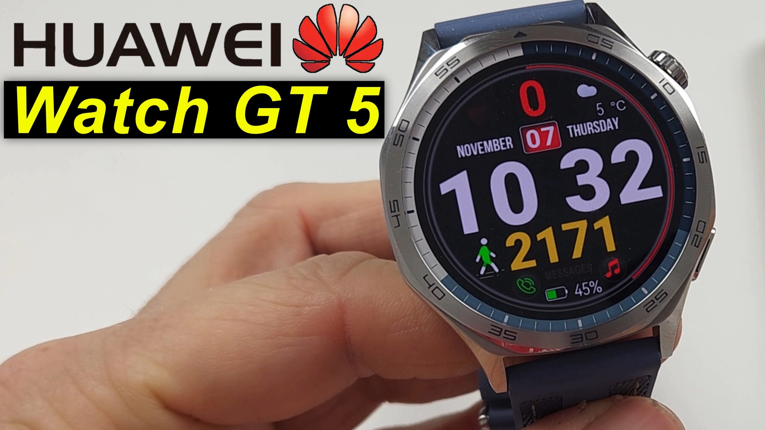 Huawei Watch GT 5 _ Fashion mit Akku