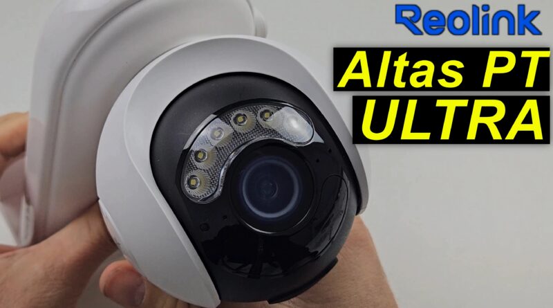 Reolink Altas PT Ultra - 4K Akku Kamera mit Bums