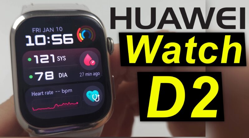 Huawei Watch D2 - Blutdruck 121 zu 78