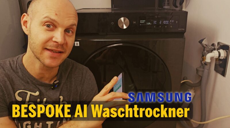 Samsung Bespoke 9+6 kg Waschtrockner, AI Wash