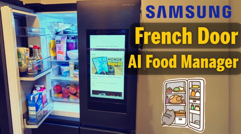 Samsung French-Door, mit AI, Kamera, Display