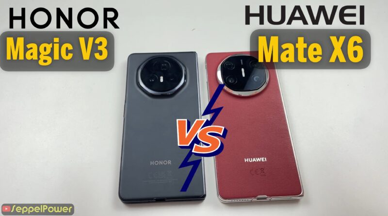 Benchmark Honor Magic V3 VS. Huawei Mate X6