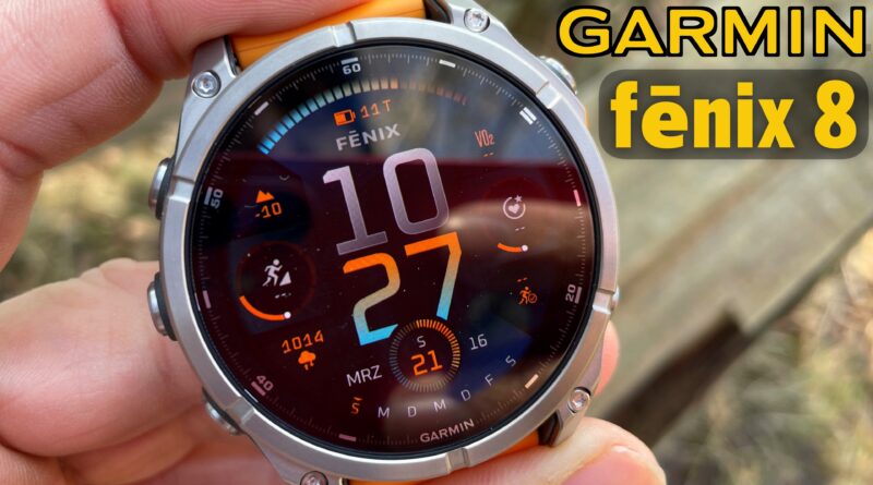 Garmin fēnix 8 - Super Sport Smartwatch