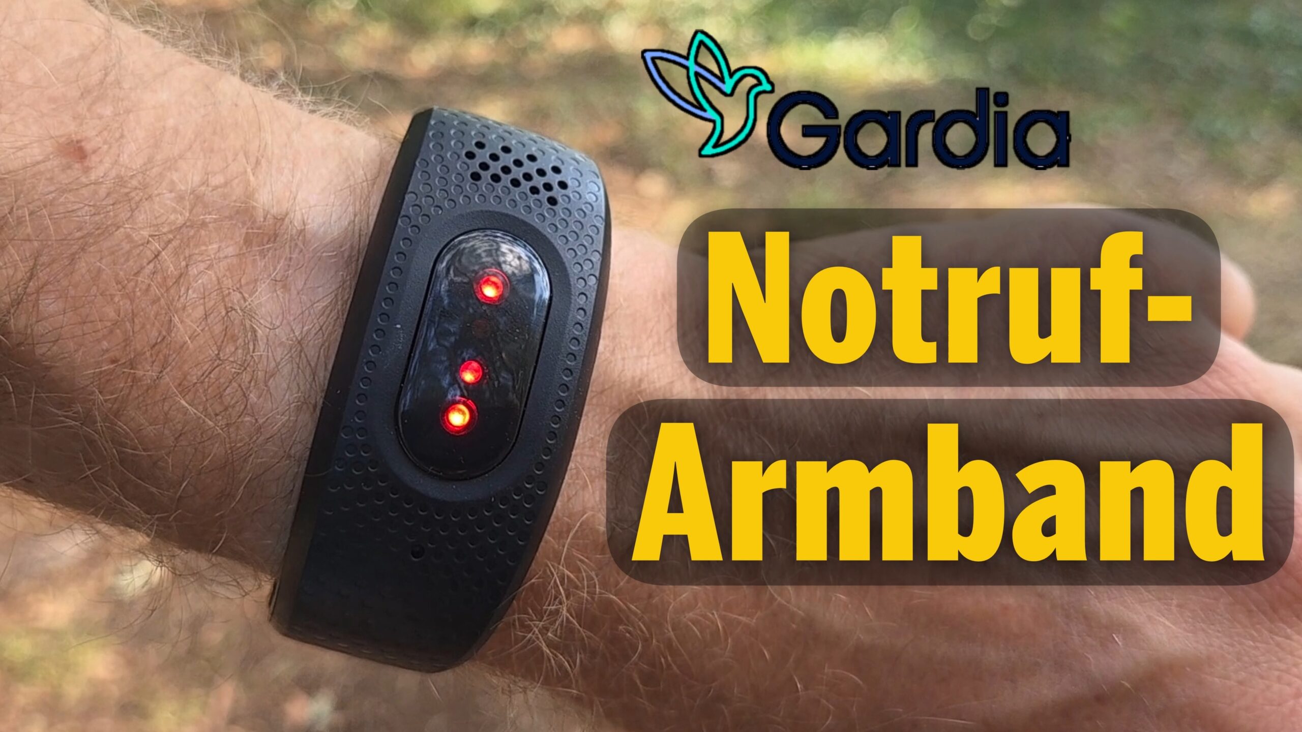 Gardia - Notrufarmband mit Sturzerkennung im Test