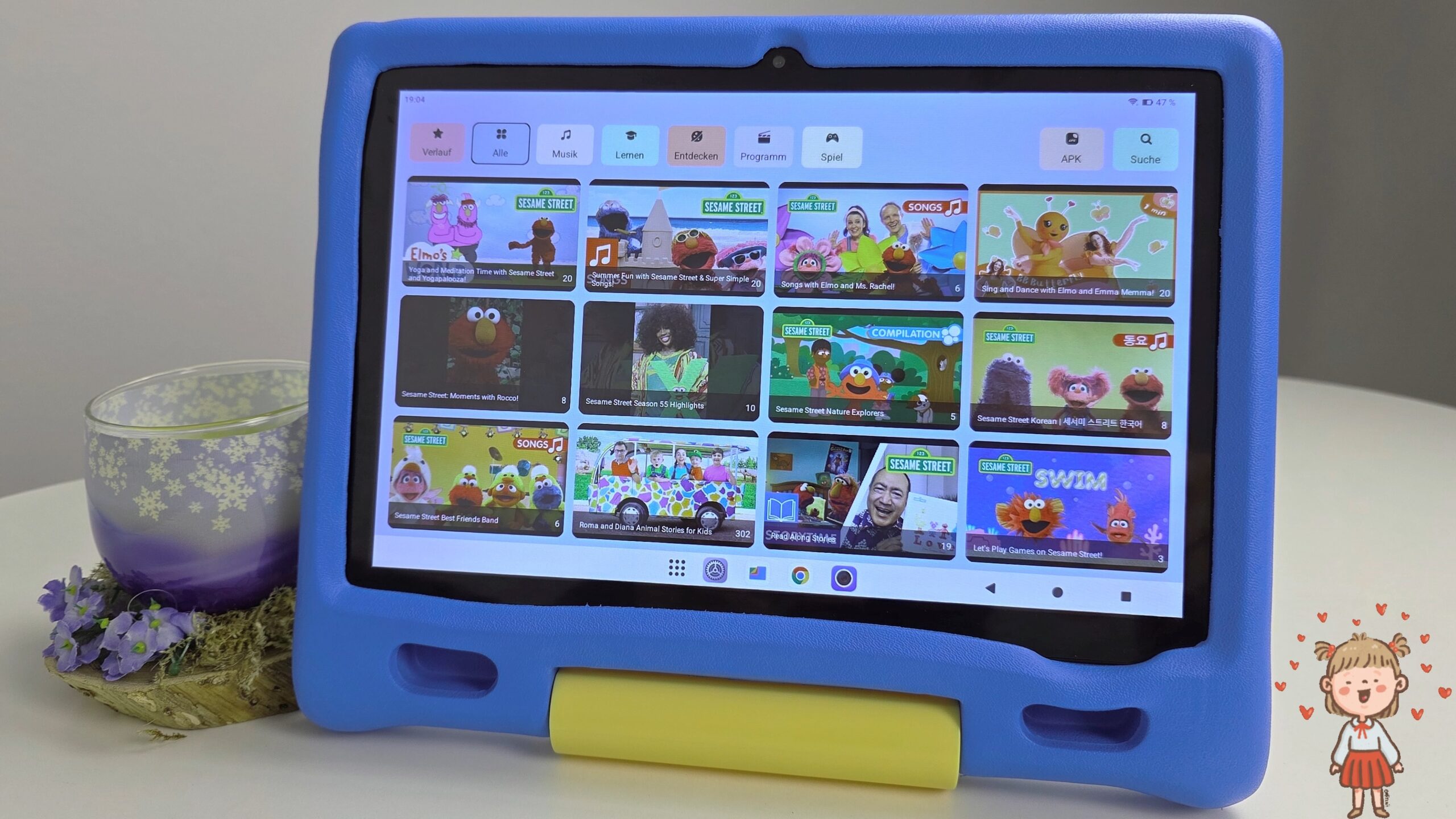 Ainmel Kinder Tablet – Lohnt sich das 10 Zoll Spielgerät?