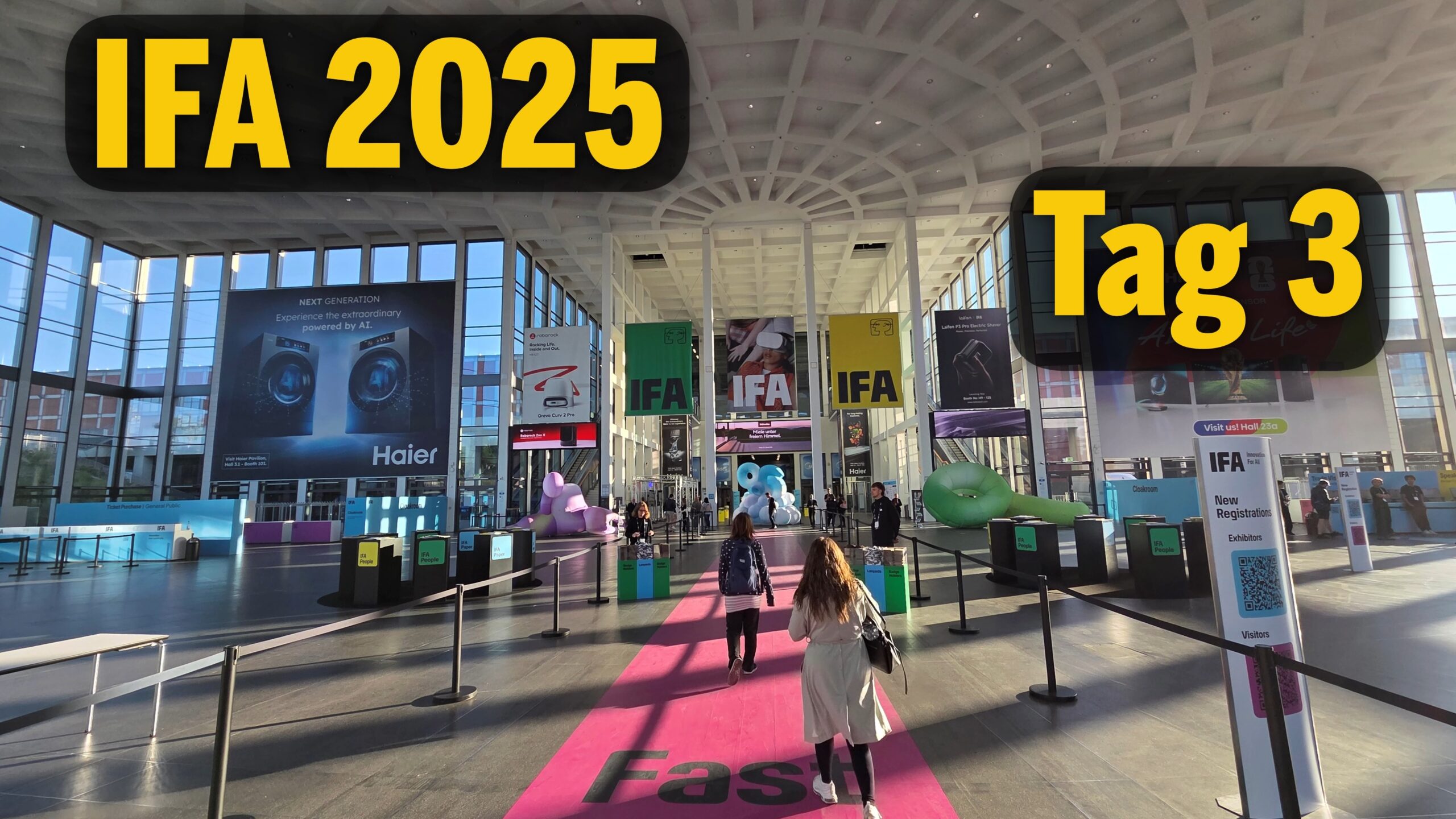 IFA 2025 Berlin, Tag 3: Technik-Highlights und Trends