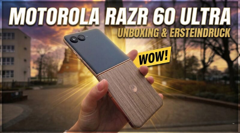 Ersteindruck: Motorola Razr 60 Ultra – Ein Pummelchen mit Super-Kräften
