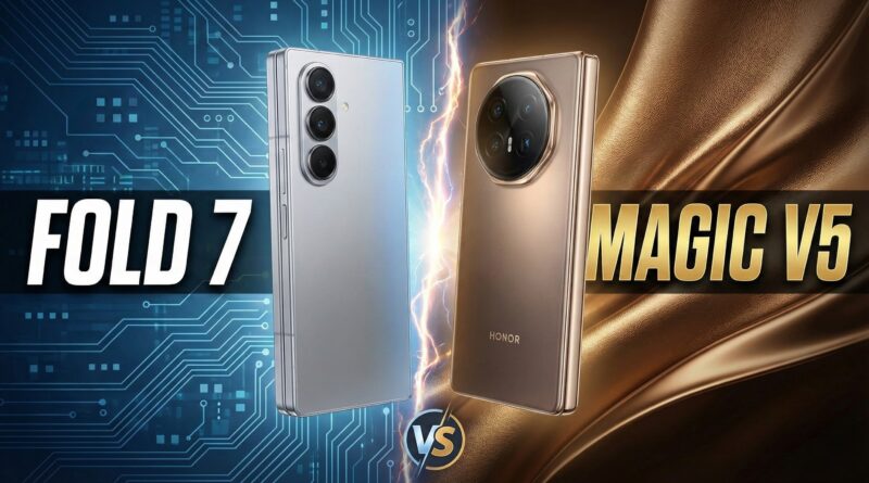 Samsung Galaxy Z Fold 7 VERSUS Honor Magic V5