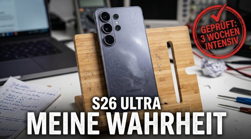 Samsung S26 Ultra: 3 Wochen Intensivtest – Meine Wahrheit